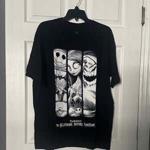 Disney Tim Burton's Nightmare Before Christmas Dark Tee